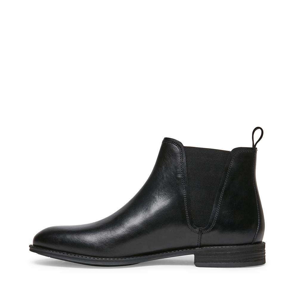 Steve Madden Men THEODORE BLACK LEATHER