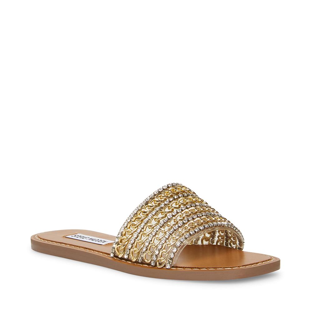 Steve Madden Women SHORES GOLD MULTI