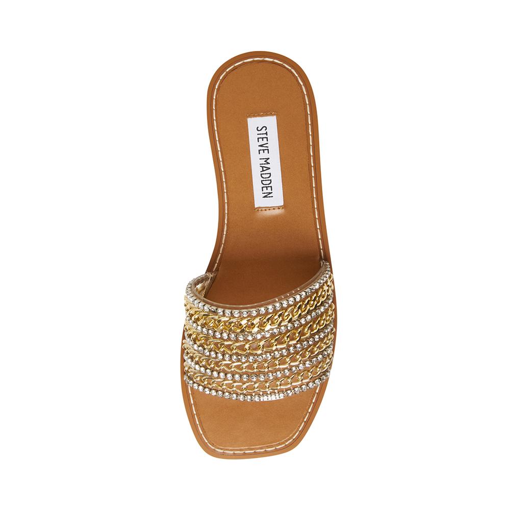 Steve Madden Women SHORES GOLD MULTI