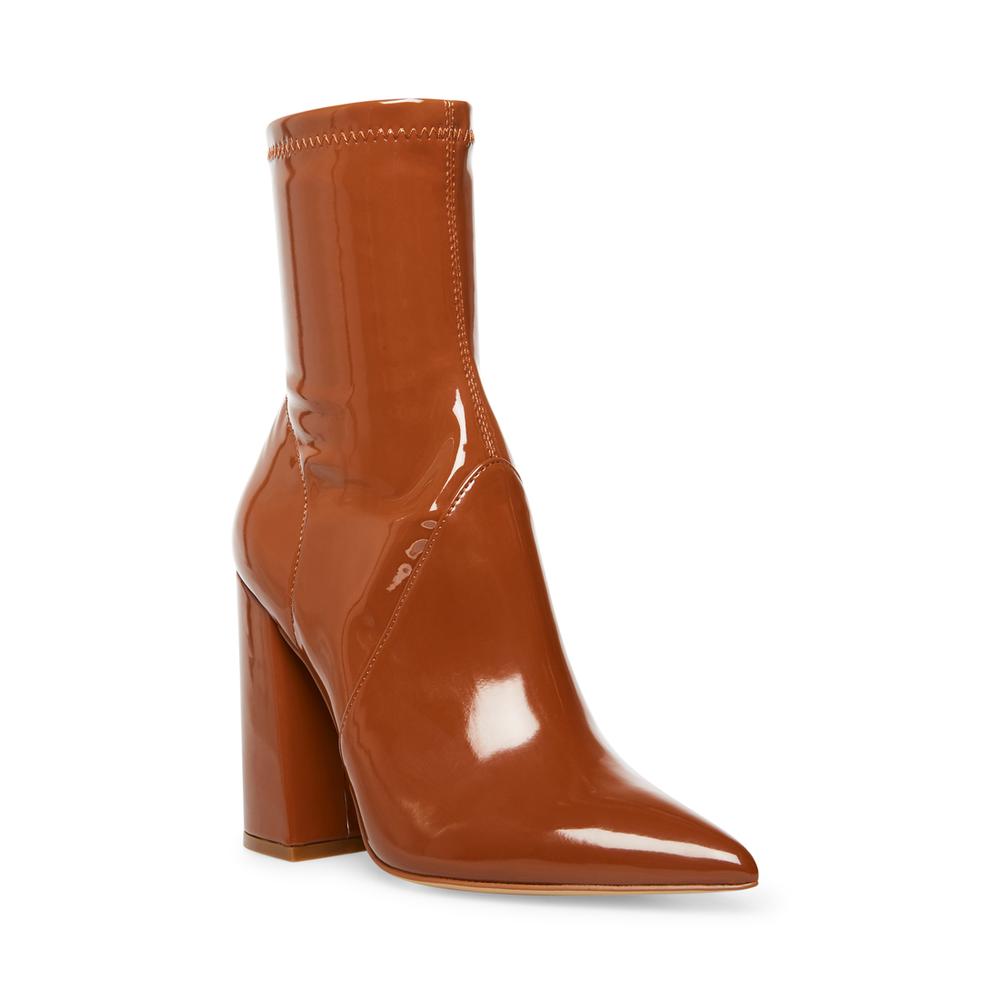 Steve Madden Women SLADE COGNAC PATENT