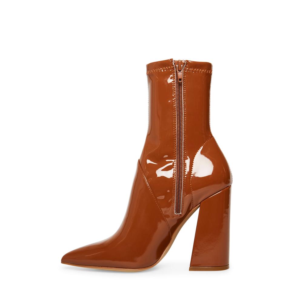 Steve Madden Women SLADE COGNAC PATENT