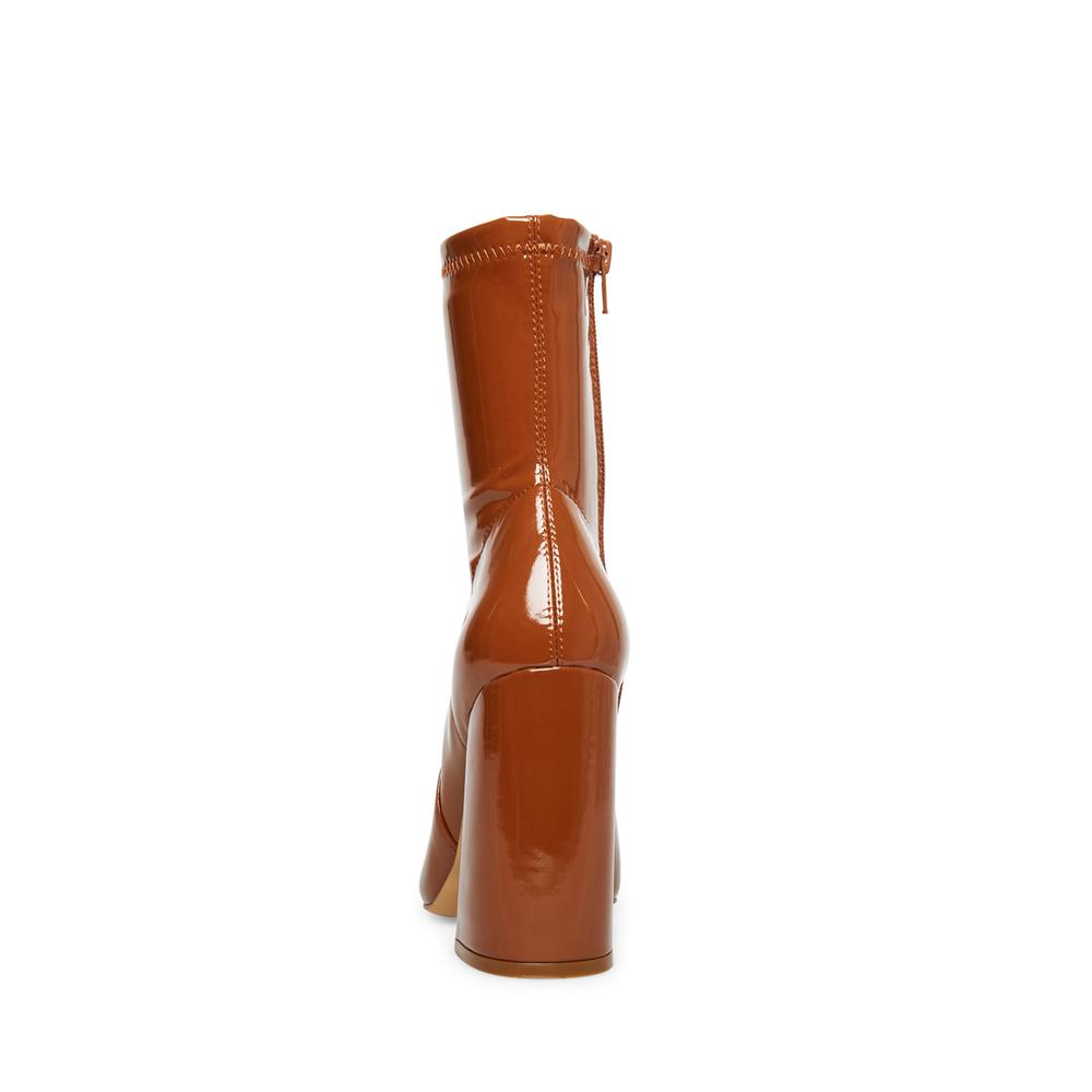 Steve Madden Women SLADE COGNAC PATENT