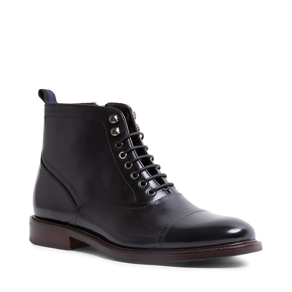 Steve Madden Men KETONIC BLACK LEATHER