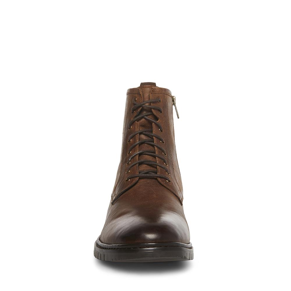 Steve Madden Men CROWLEY BROWN LEATHER