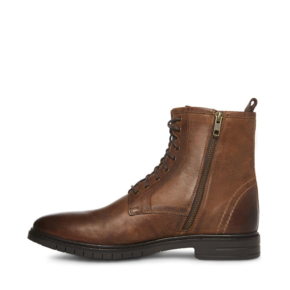 Steve Madden Men CROWLEY BROWN LEATHER