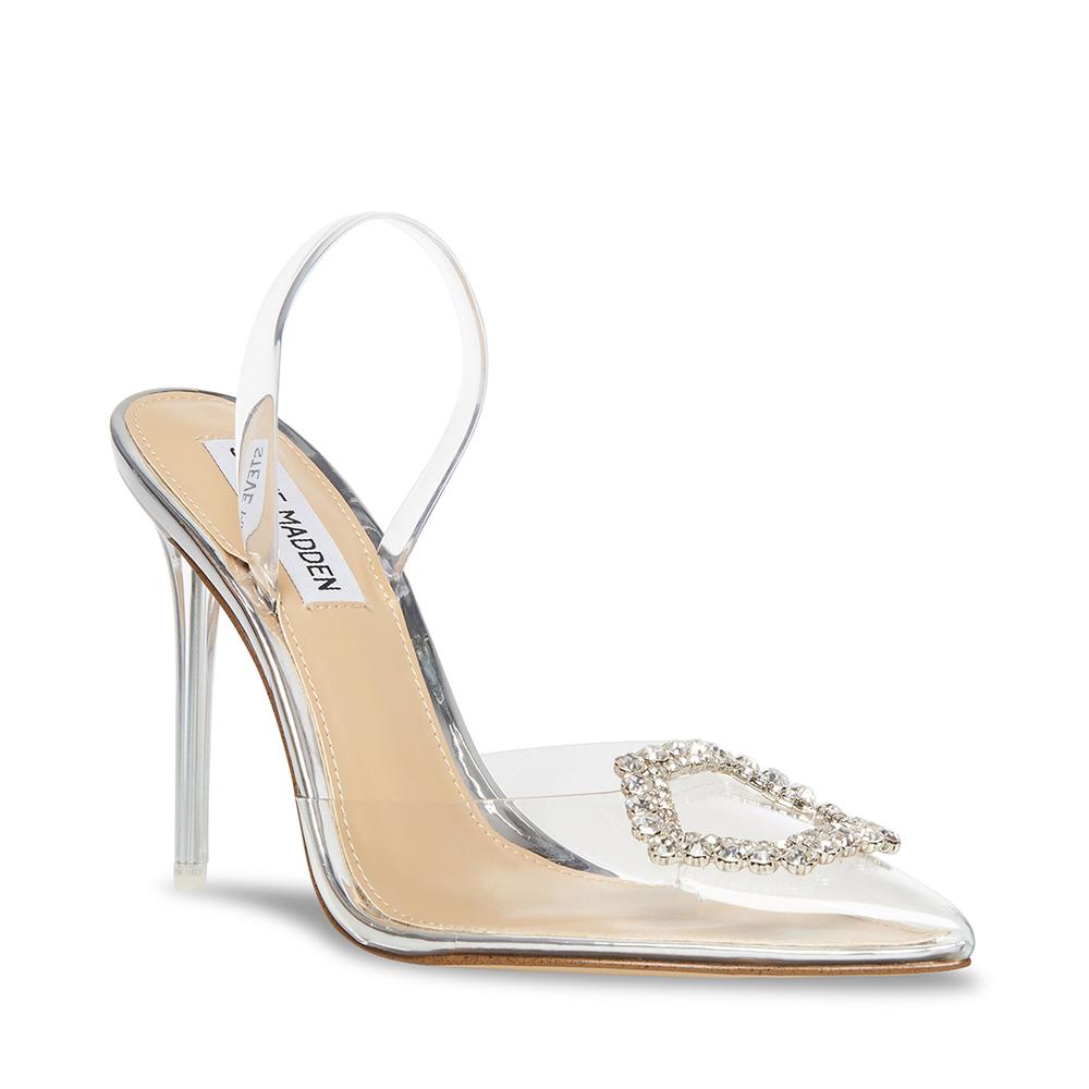 Steve Madden Women VIONNET CLEAR