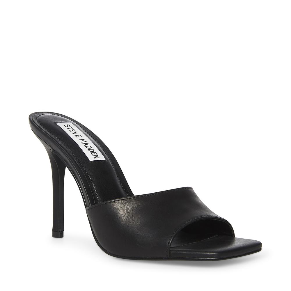 Steve Madden Women SIGNAL BLACK LEATHER