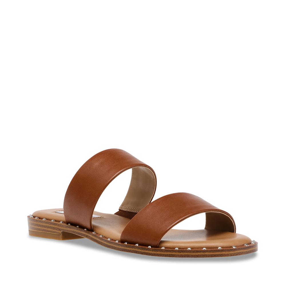 Steve Madden Women IVARA COGNAC LEATHER