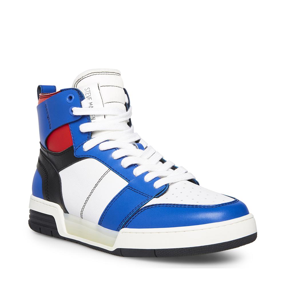 Steve Madden Men MALLOW RED-WHITE-BLUE