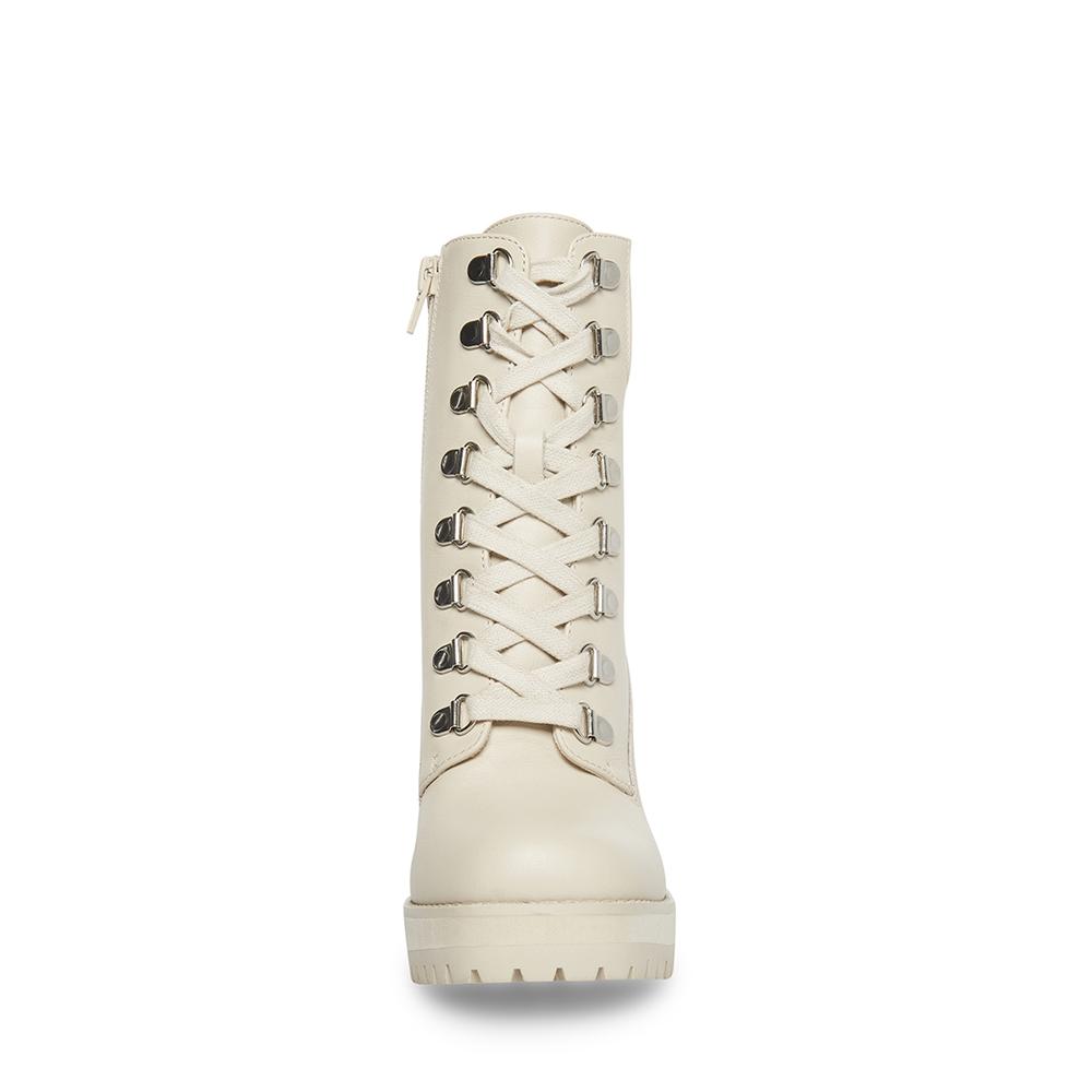 Steve Madden Women BESO BONE LEATHER