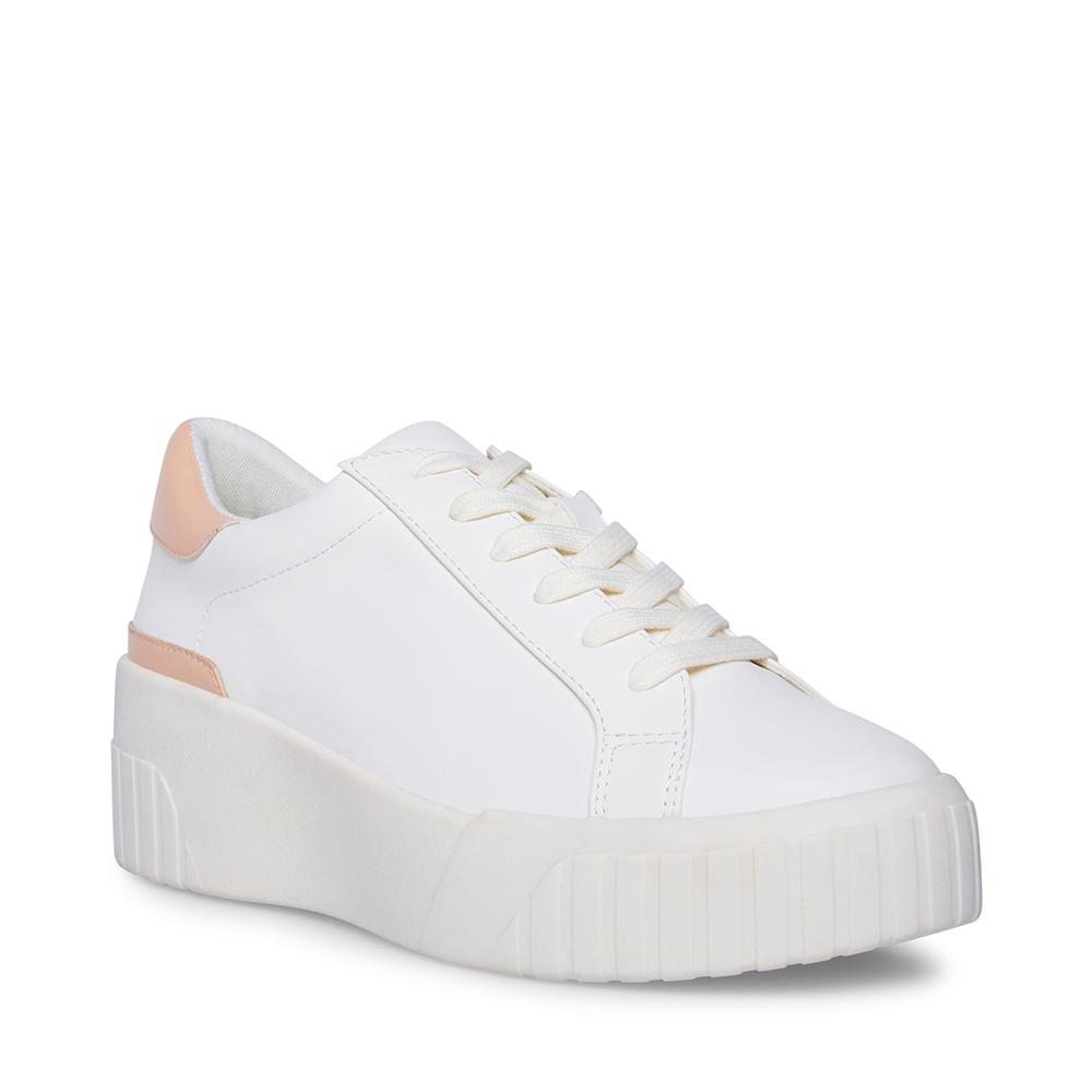 Steve Madden Women CALDER WHITE/SAND