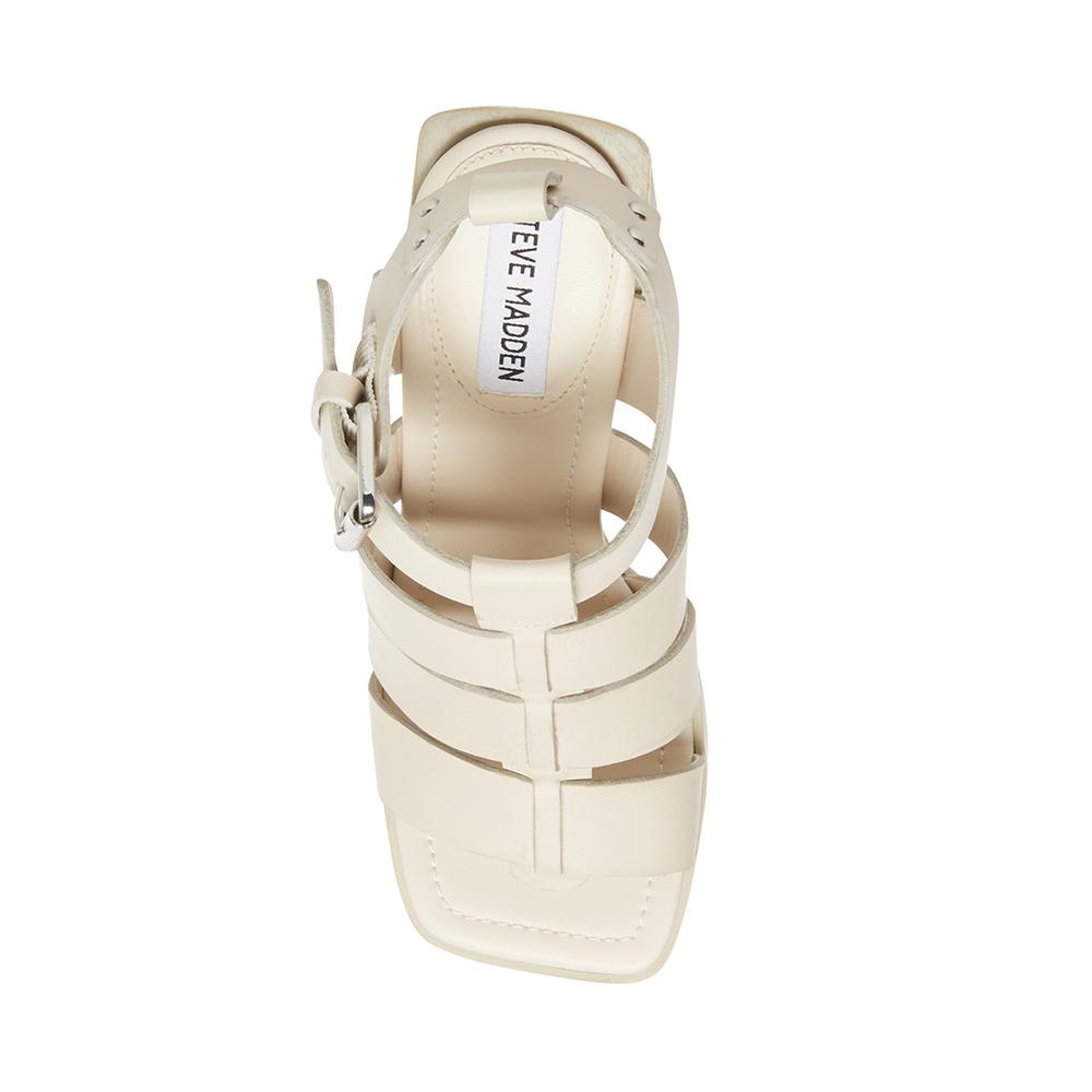 Steve Madden Women TRIBECA BONE LEATHER