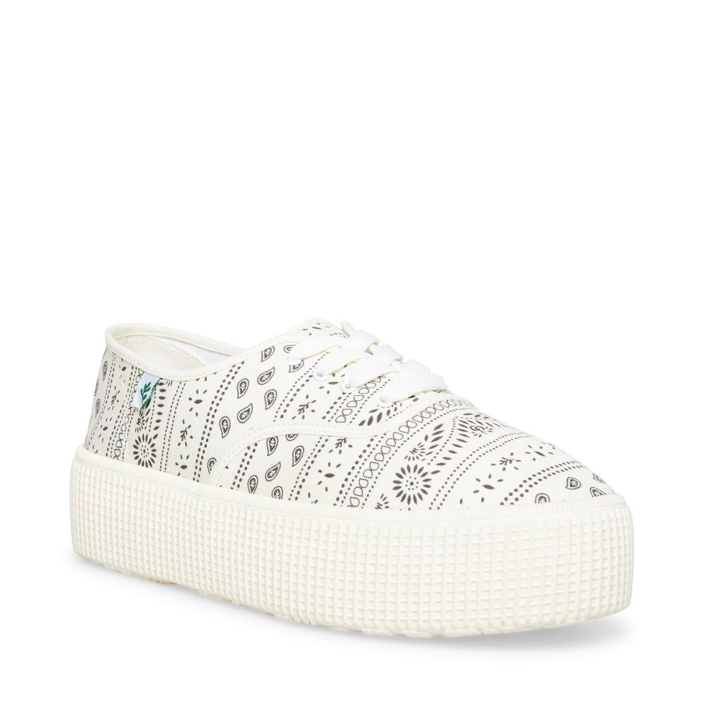 Steve Madden Women STREAM BLACK/WHITE