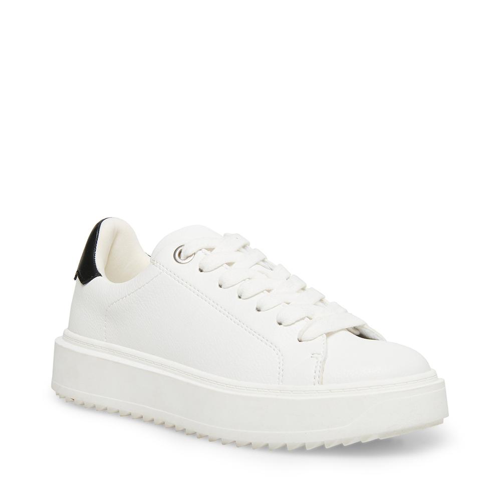 Steve Madden Women CATCHER WHITE BLACK