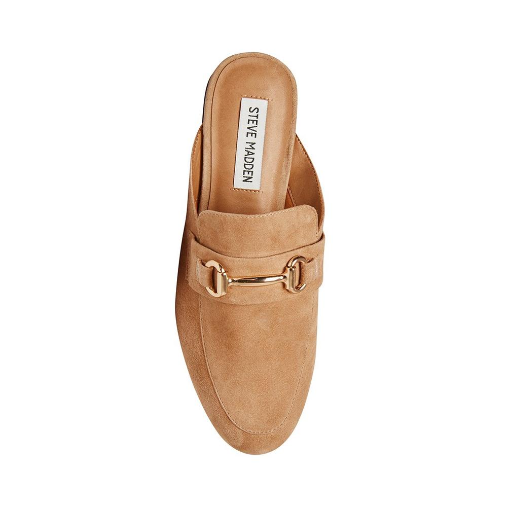 Steve Madden Women KANDI CAMEL SUEDE