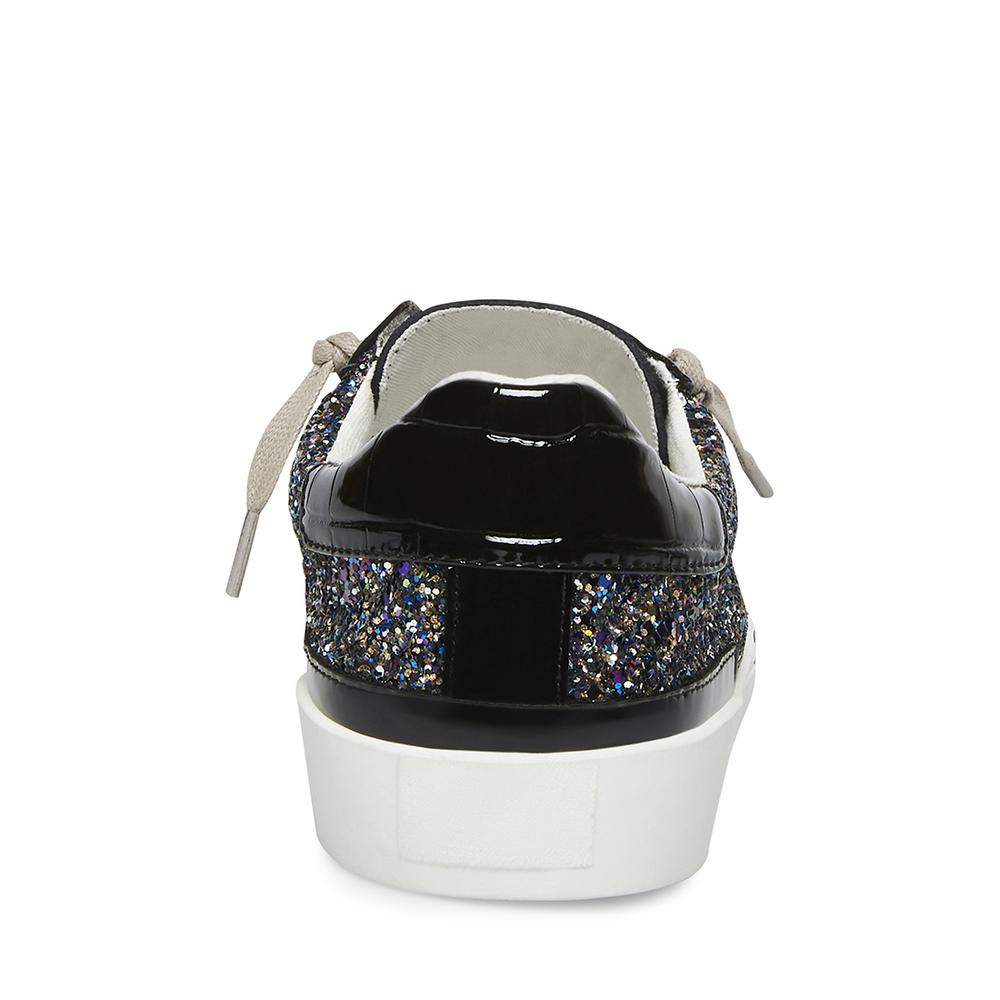 Steve Madden Women EMBARK BLACK GLITTER