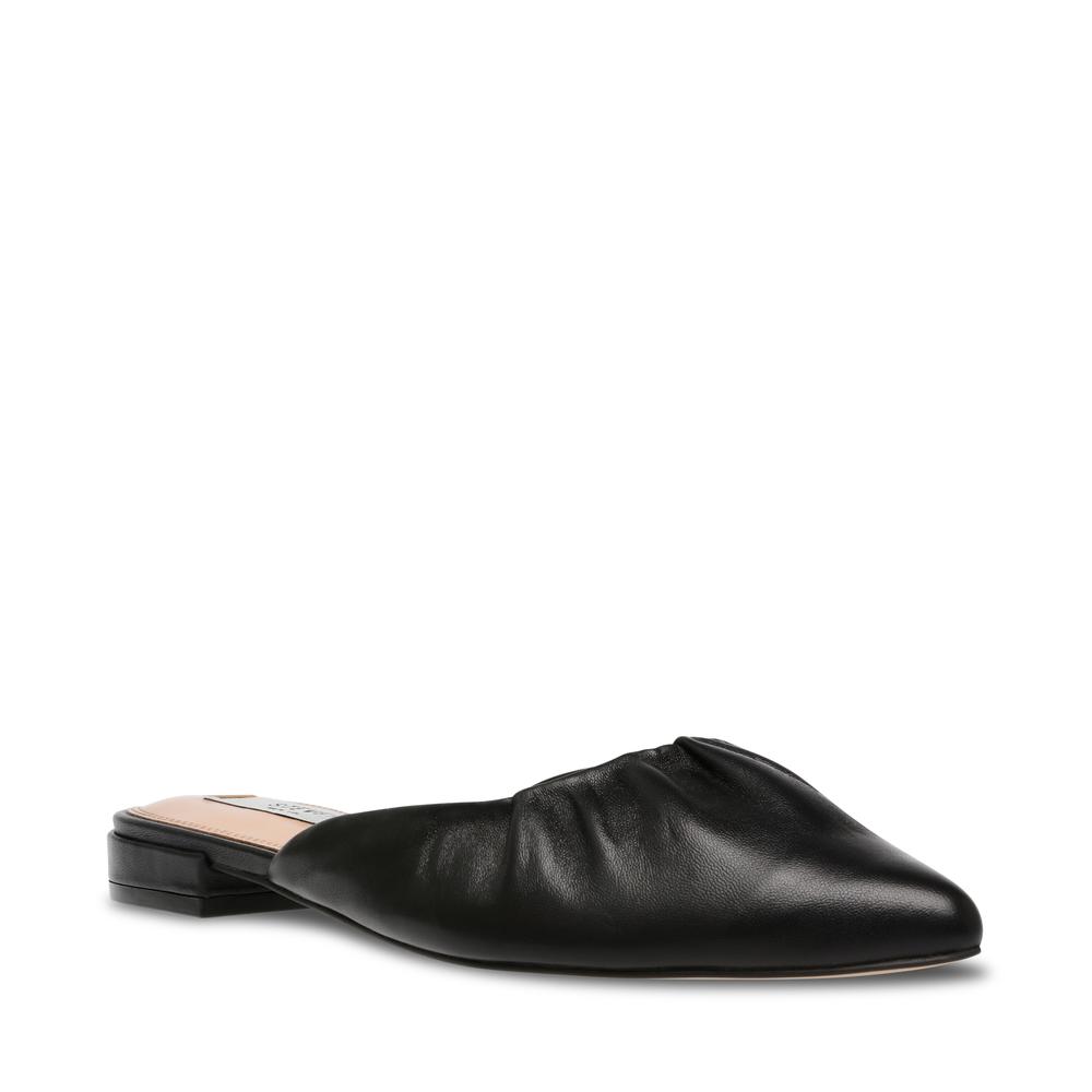 Steve Madden Women VISTAH BLACK LEATHER