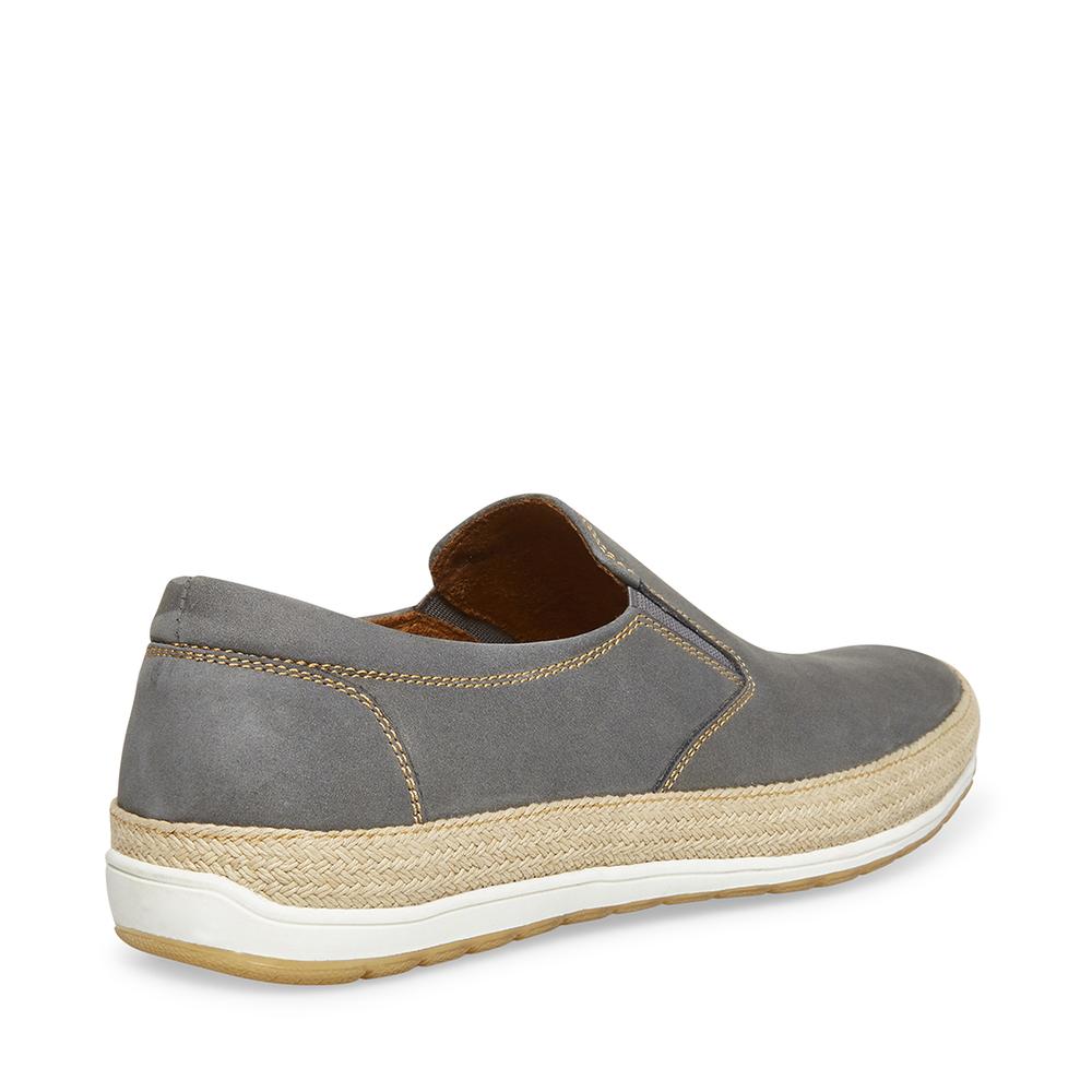 Steve Madden Men ORTA GREY NUBUCK