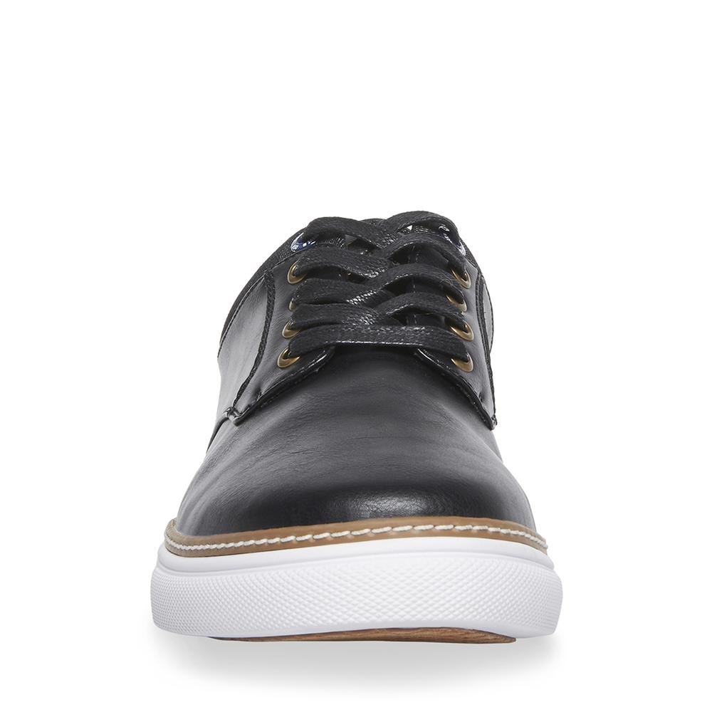 Steve Madden Men GULLY BLACK LEATHER