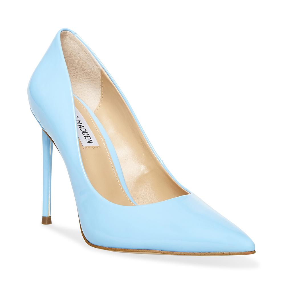 Steve Madden Women VALA BABY BLUE PATENT