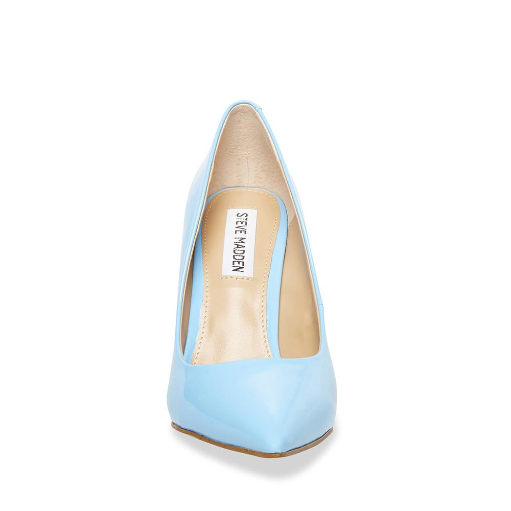 Steve Madden Women VALA BABY BLUE PATENT