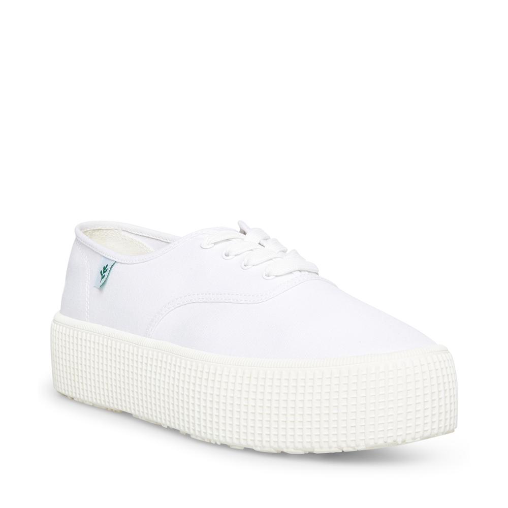 Steve Madden Women STREAM WHITE FABRIC