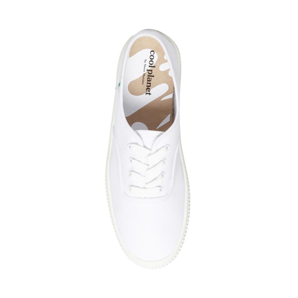 Steve Madden Women STREAM WHITE FABRIC