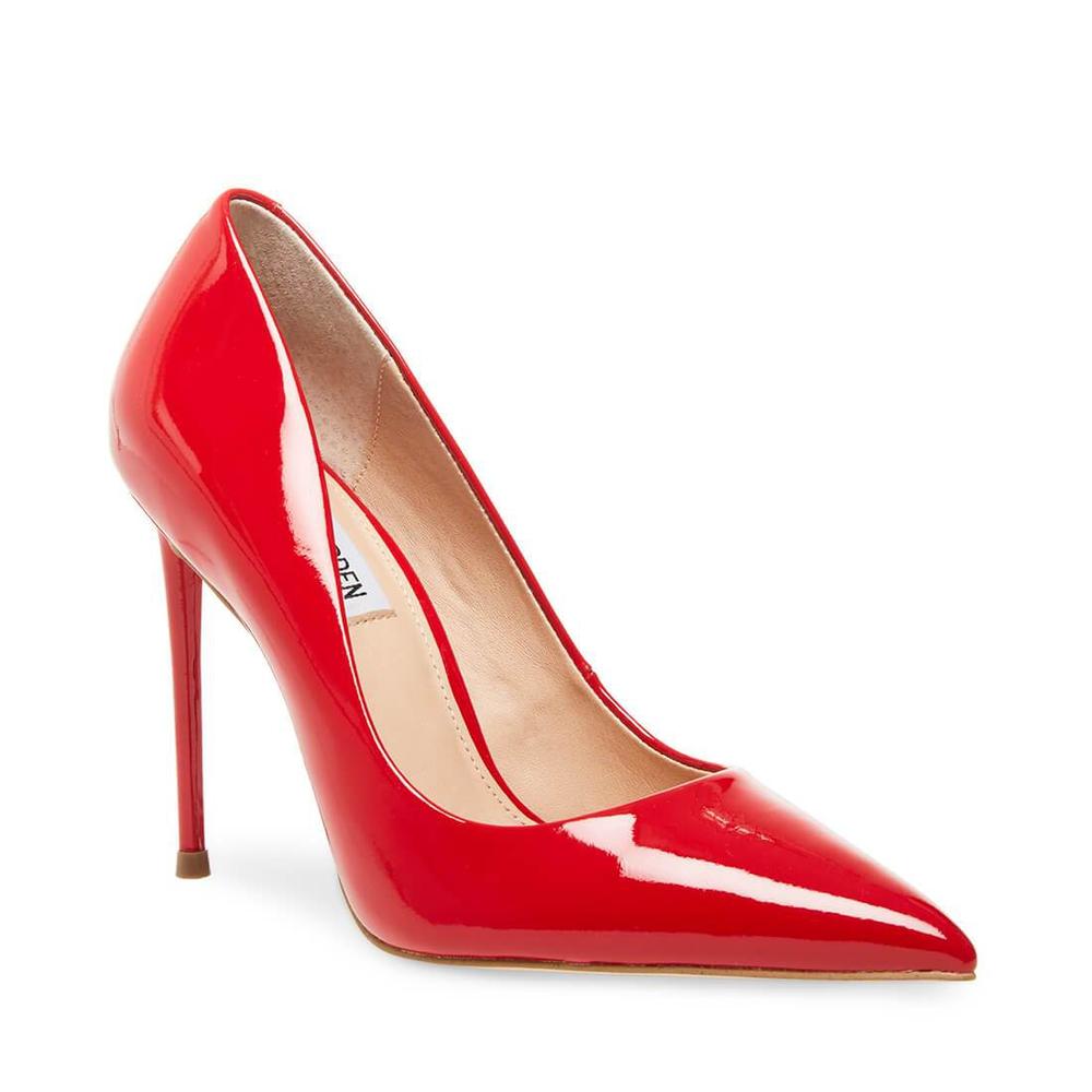 Steve Madden Women VALA RED PATENT