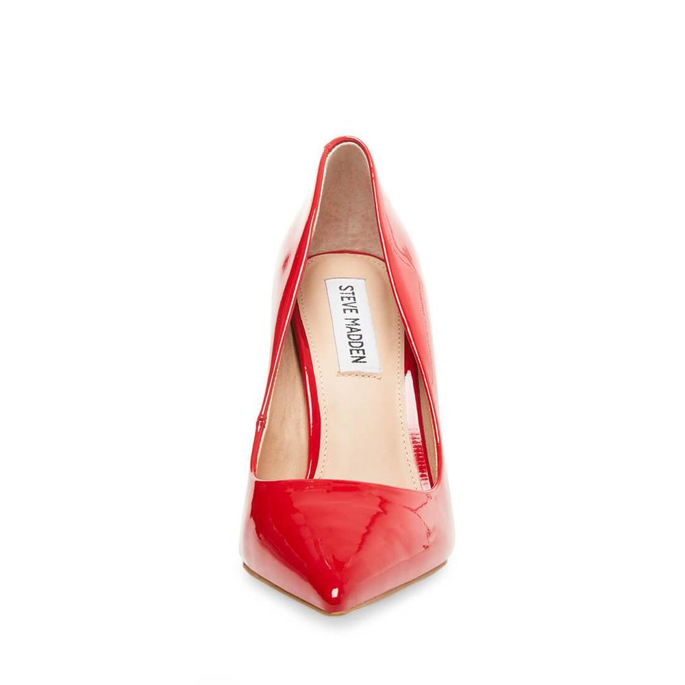 Steve Madden Women VALA RED PATENT