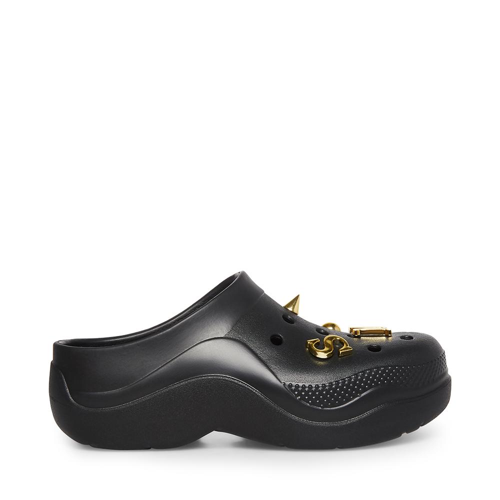 Steve Madden Women SCUFF BLACK