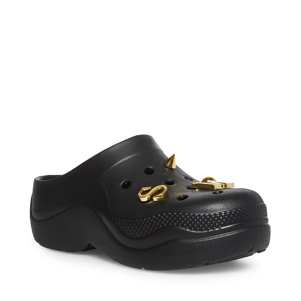 Steve Madden Women SCUFF BLACK