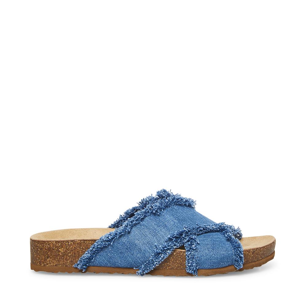 Steve Madden Women DEVYN DENIM FABRIC - Click Image to Close