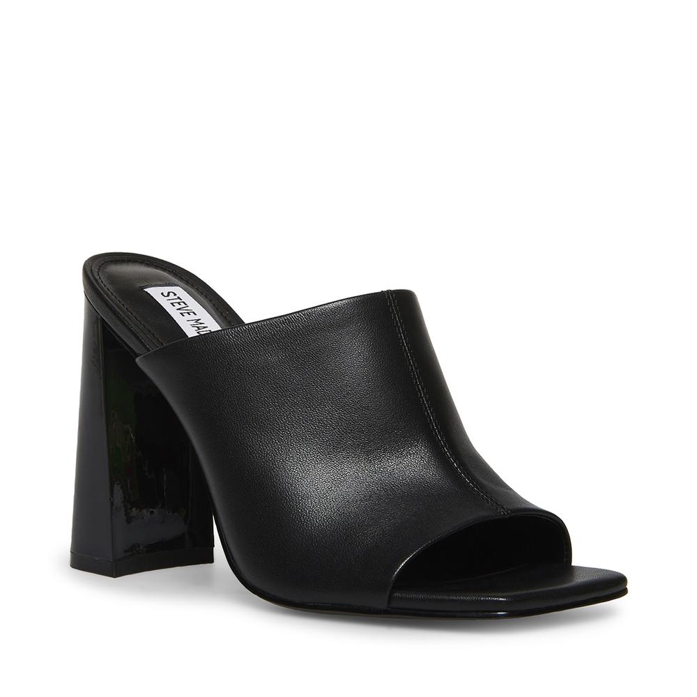 Steve Madden Women LEXIA BLACK LEATHER