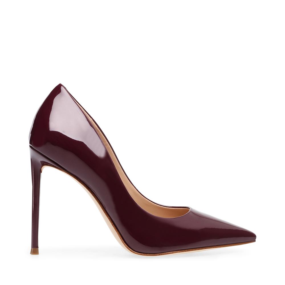 Steve Madden Women VALA BURGUNDY PATENT - Click Image to Close