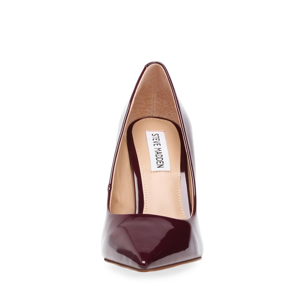 Steve Madden Women VALA BURGUNDY PATENT