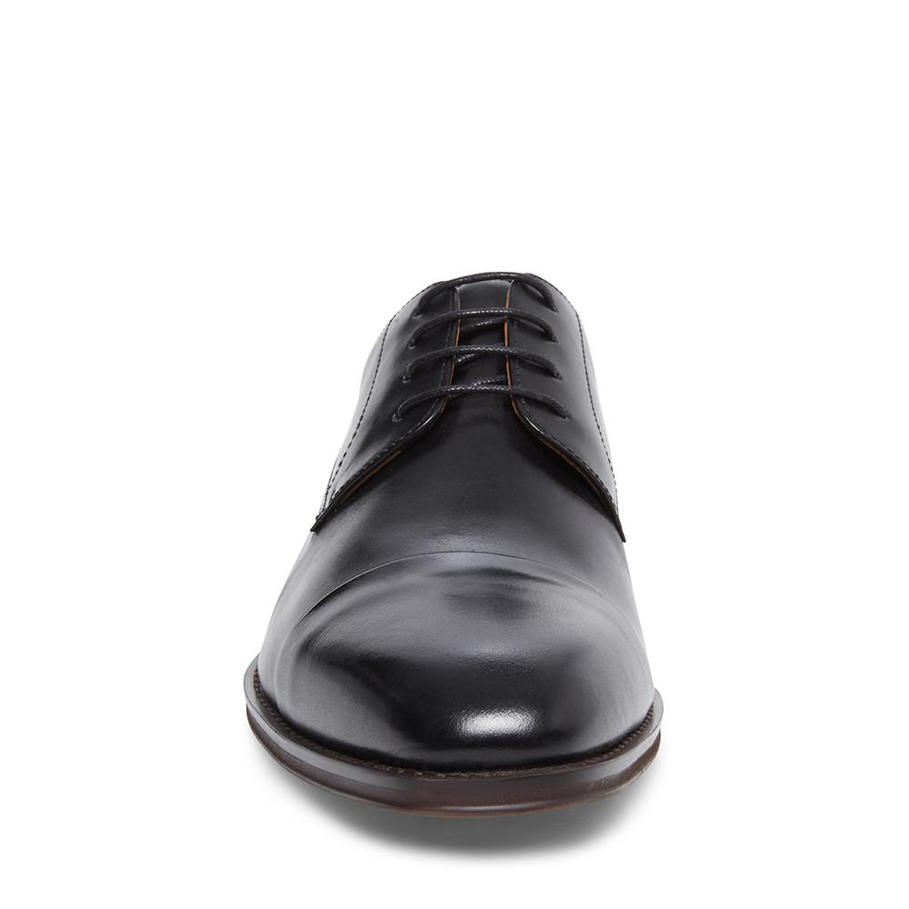 Steve Madden Men PLOT BLACK LEATHER