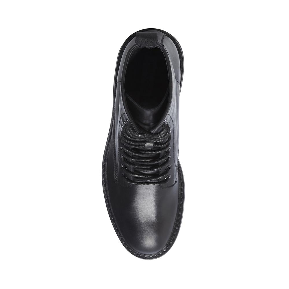 Steve Madden Men TYPHOON BLACK LEATHER