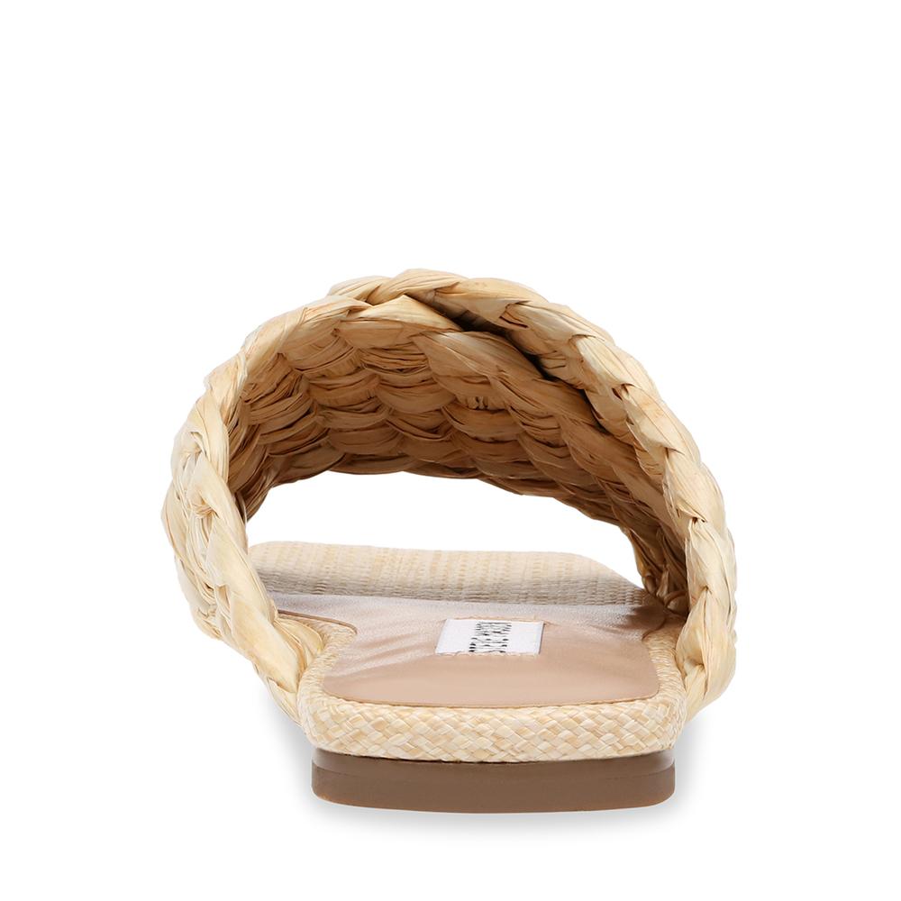 Steve Madden Women MARINA NATURAL RAFFIA