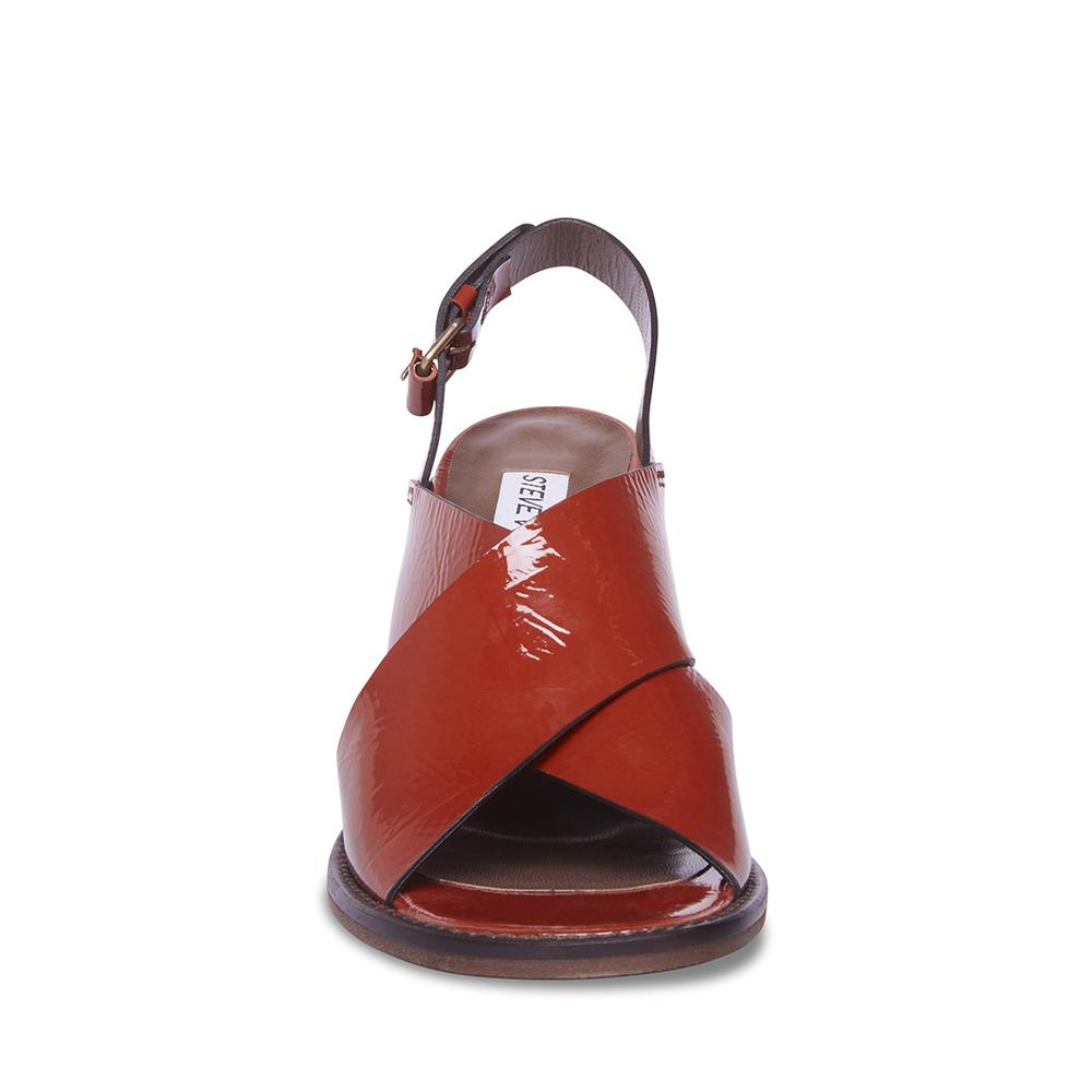 Steve Madden Women ELOWEN RUST LEATHER