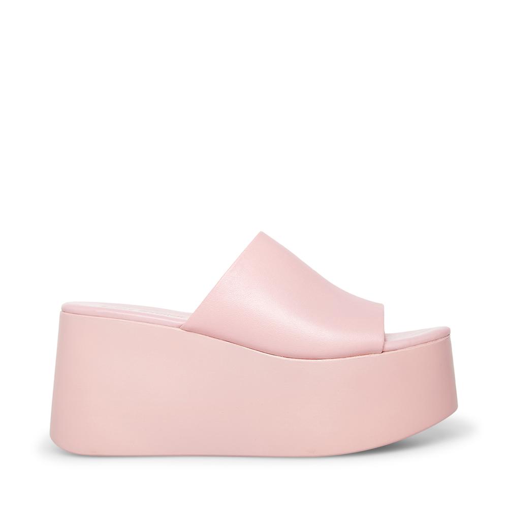 Steve Madden Women CHRISTA PINK LEATHER