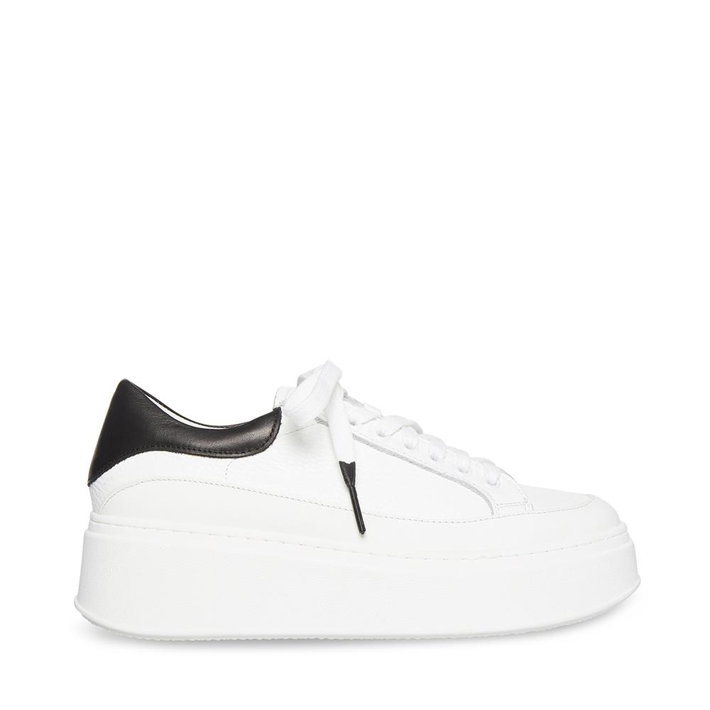 Steve Madden Women IBBY WHITE BLACK