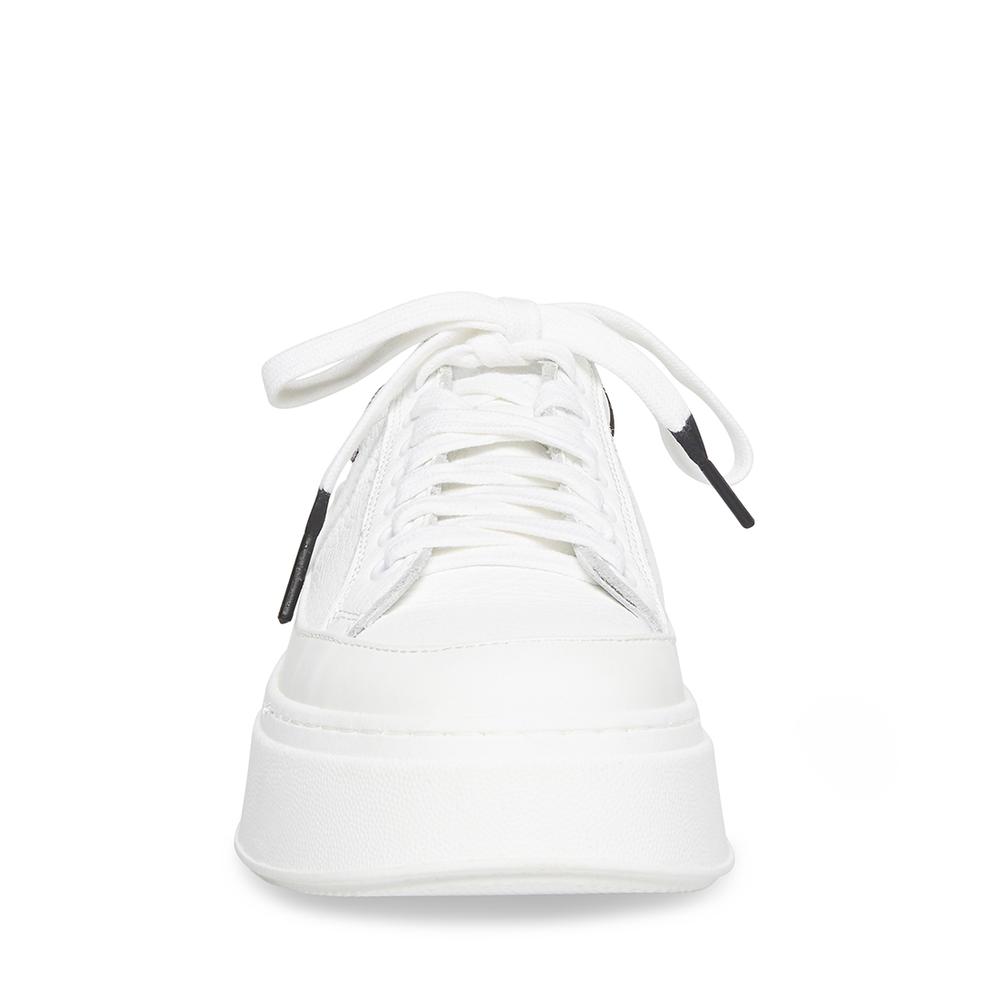 Steve Madden Women IBBY WHITE BLACK