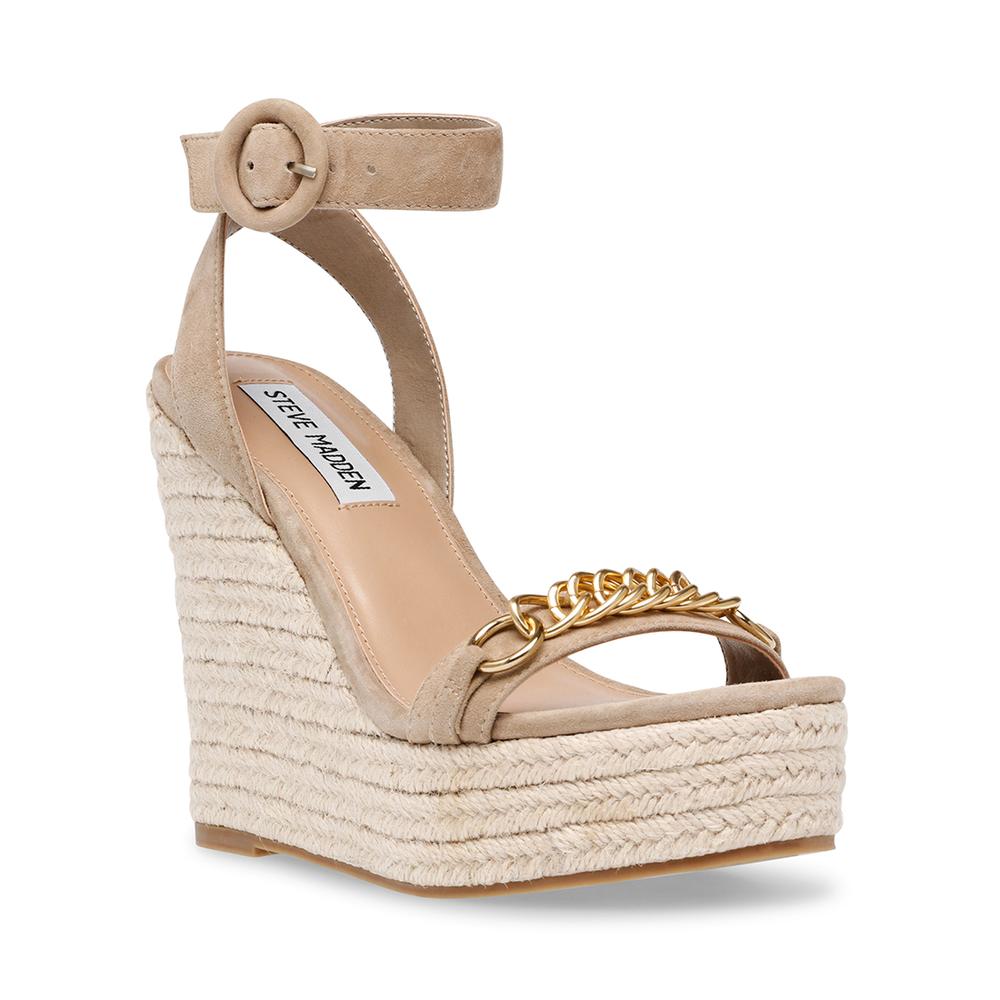 Steve Madden Women LEONORA SAND SUEDE