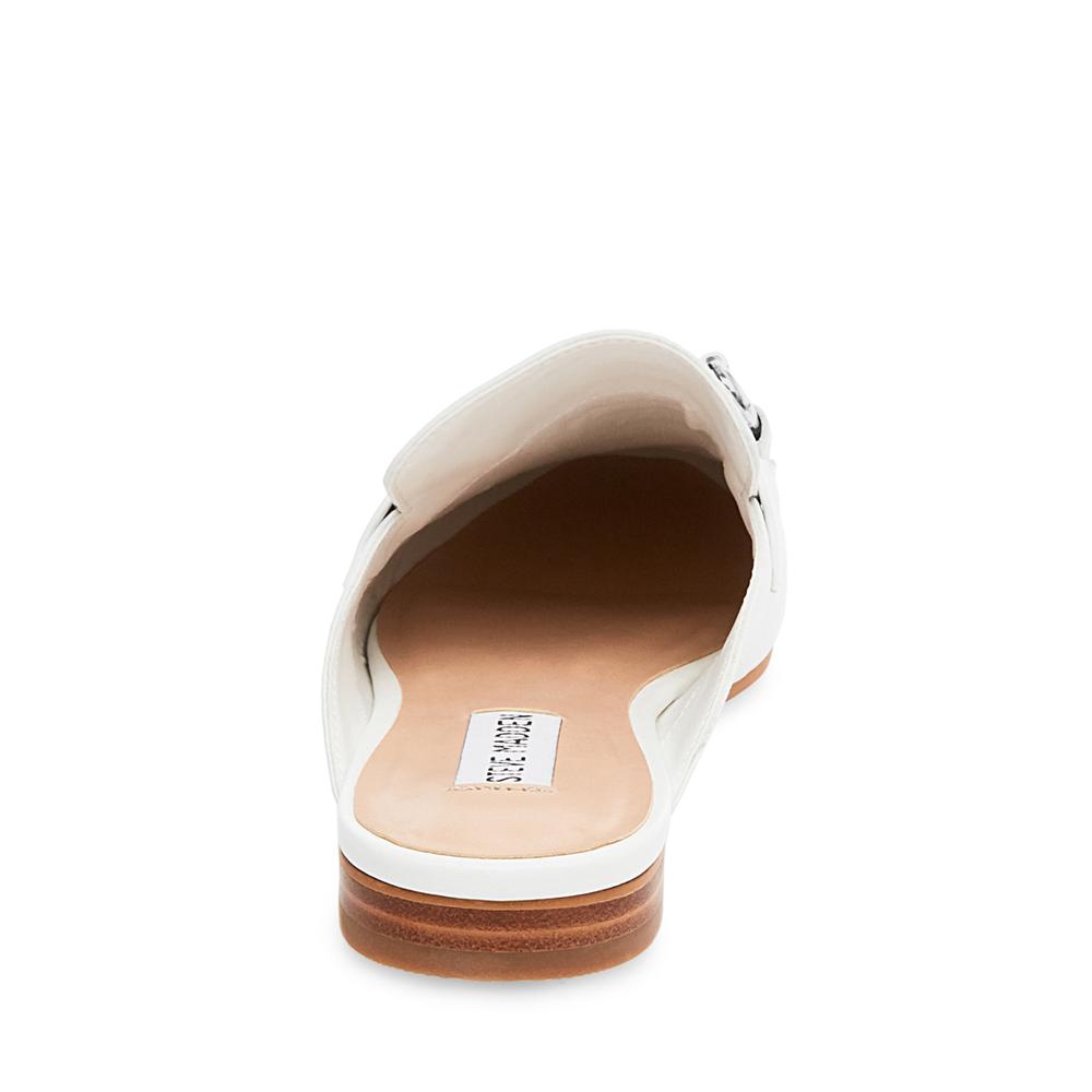 Steve Madden Women KANDI WHITE LEATHER