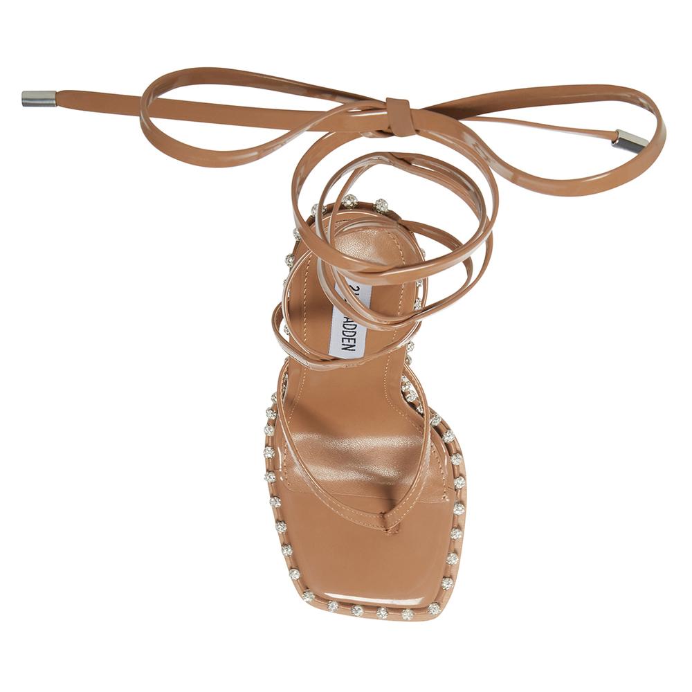 Steve Madden Women FANCILLE TAN PATENT