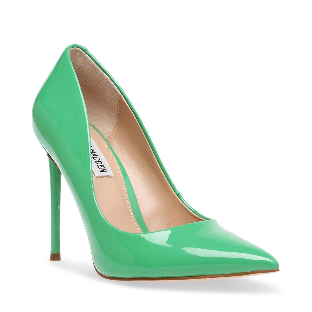 Steve Madden Women VALA GREEN PATENT