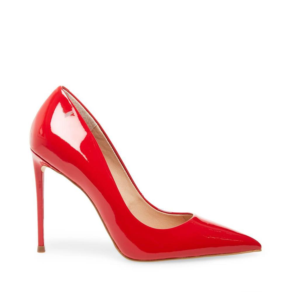 Steve Madden Women VALA RED PATENT