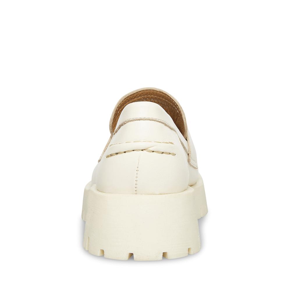 Steve Madden Women LAWRENCE BONE LEATHER