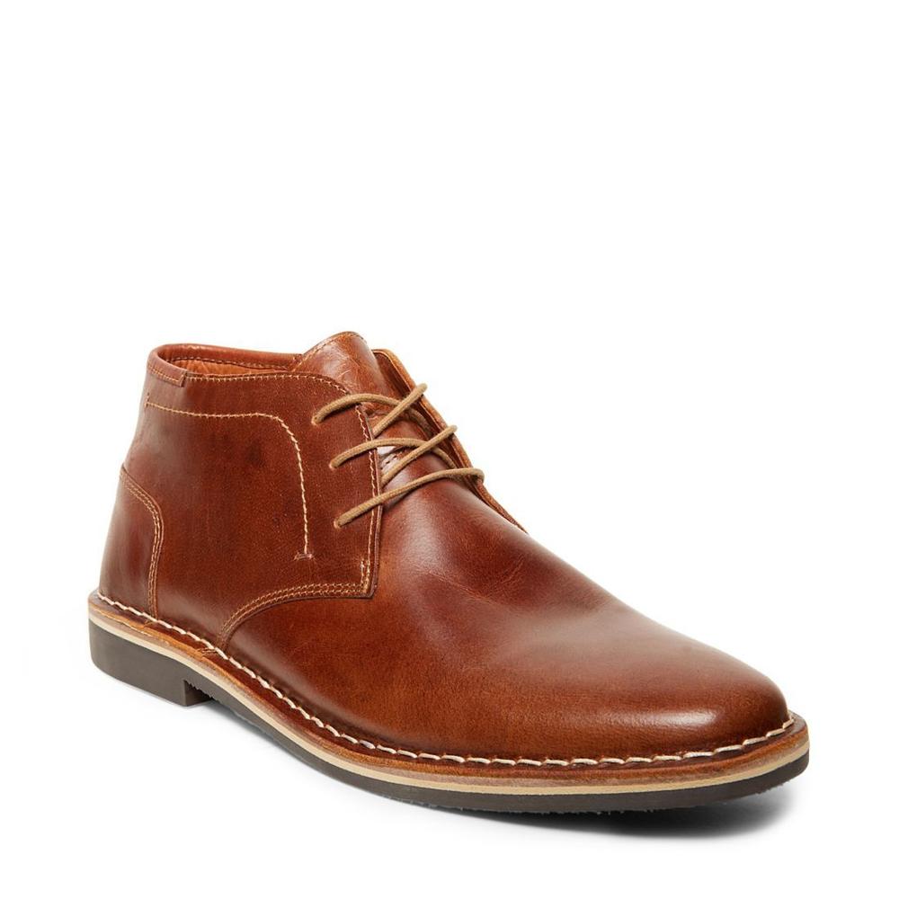 Steve Madden Men HARKEN COGNAC LEATHER