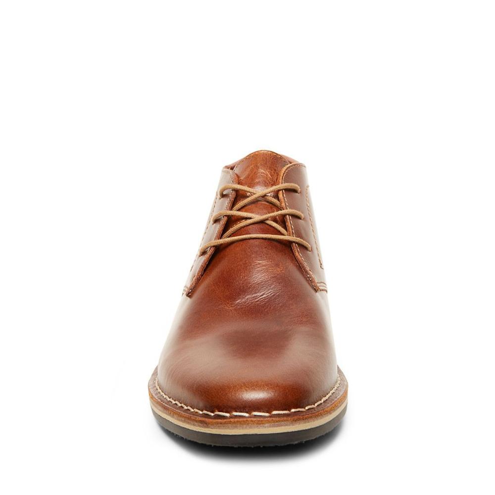 Steve Madden Men HARKEN COGNAC LEATHER